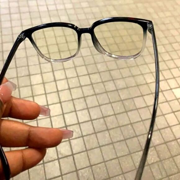 Unisex oversized trendy glasses